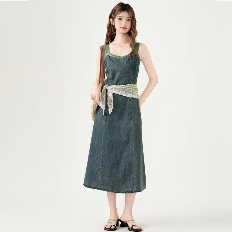 Cowboy Strappy Dress