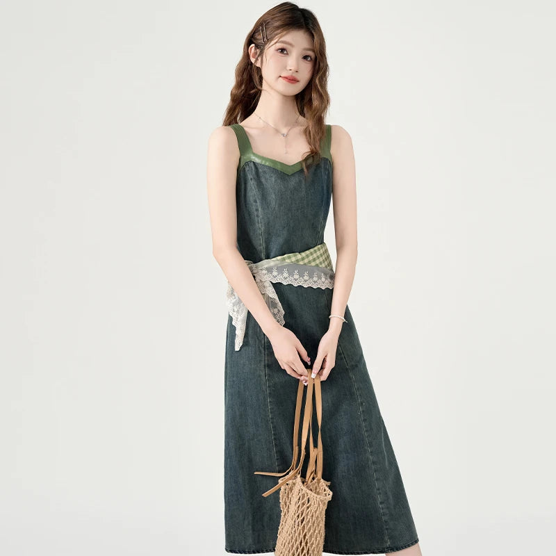 Cowboy Strappy Dress