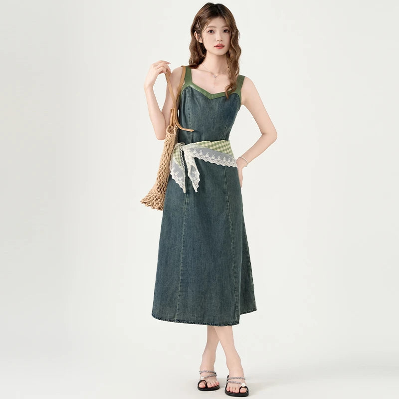 Cowboy Strappy Dress