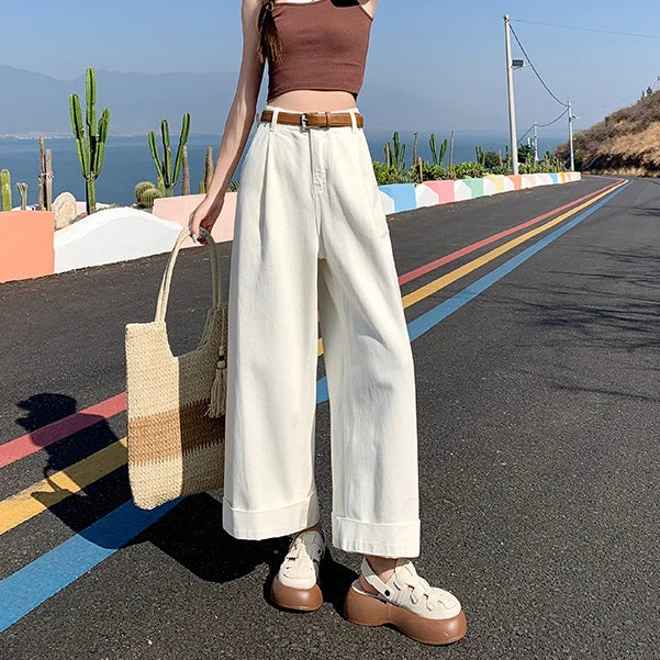Straight Through Flared Pants