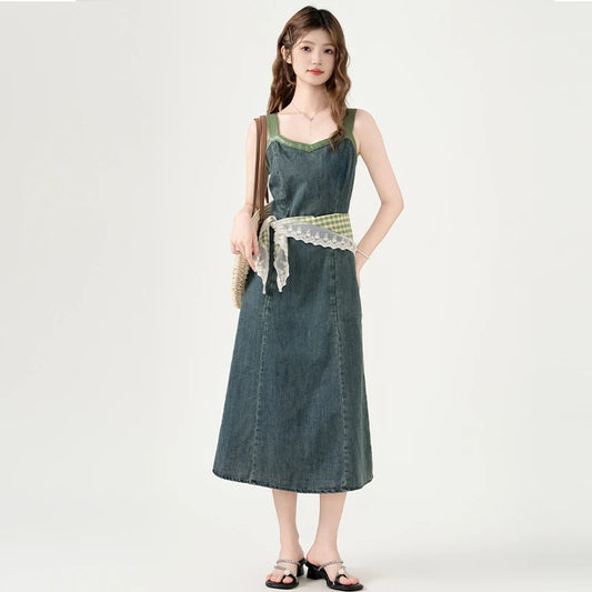 Cowboy Strappy Dress