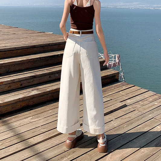 Straight Through Flared Pants