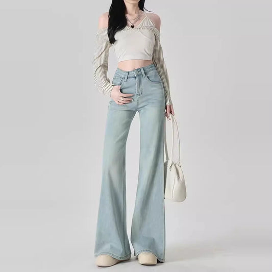 Flared Stretch Pants