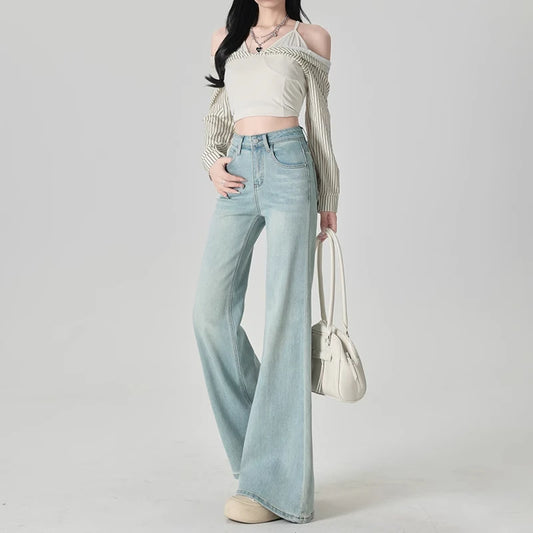 Flared Stretch Pants